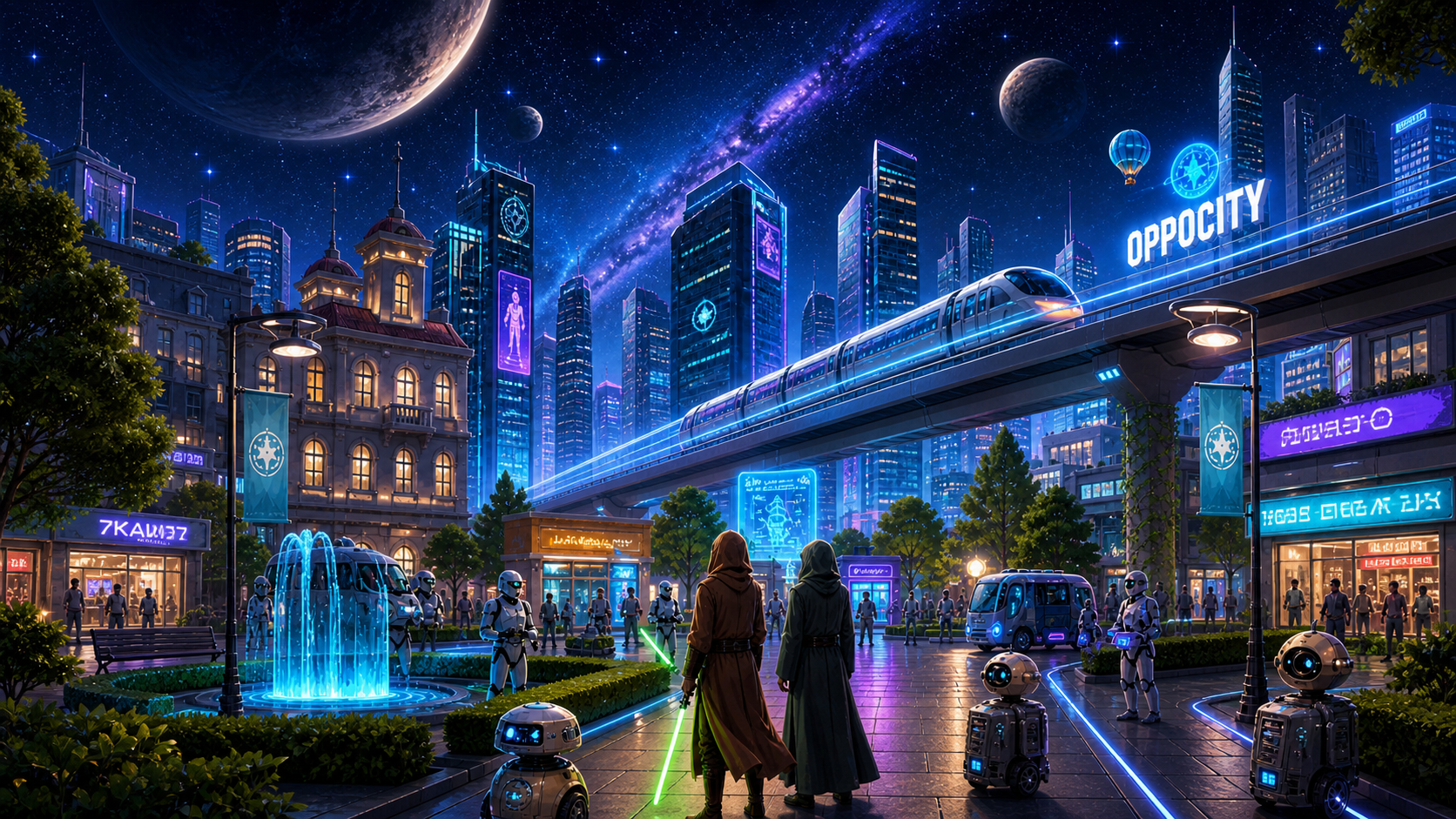 Cinematic closing image